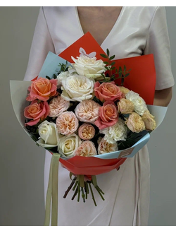 Букет цветов на 8 марта № 753