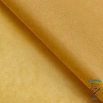 Бумага упаковочная тишью, горчичная, 50 х 66 см, 1 лист