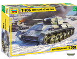 3631. Советский легкий танк Т-70Б (1/35 12.2см)