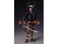ПРЕДЗАКАЗ - Самурай Санада Юкимура (в черном) - Коллекционная фигурка 1/12  The Greatest Warrior of Japan Black Standard (D12006) - D12TOYS ?ЦЕНА: 12900 РУБ.?