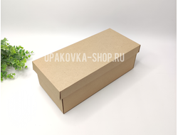 Коробки с отдельной крышкой 300*140*100 мм БУРЫЙ