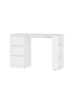 Стол письменный Симпл ПС-07 Белый (Мебелони)