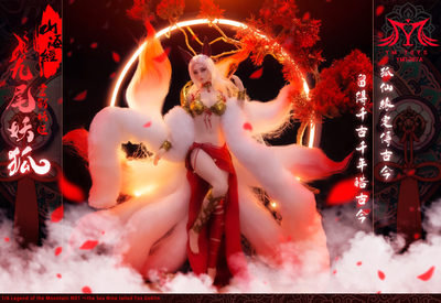 Кицунэ, девятихвостая лиса - КОЛЛЕКЦИОННАЯ ФИГУРКА 1/6 Fox goblin (YMT087A) - YMTOYS