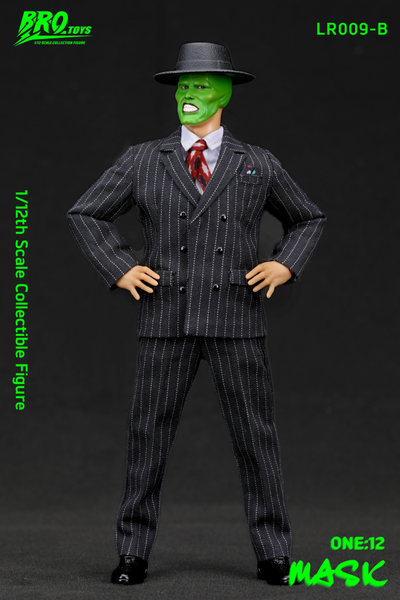 Маска, версия 2 (Стенли Ипкисс, "The Mask") - Коллекционная фигурка 1/12 SCALE Mask Action Figure (LR009B) - BROTOYS
