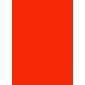 Этикетки А4 самоклеящиеся цветные MultiLabel, красный неон, 100л, 43210297