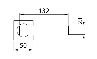 Дверные ручки Morelli Luxury WATERFALL OTL Цвет - Золото