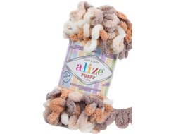 Puffy color (Alize) пряжа цвет №5926