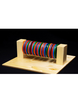 Тактильно-развивающая панель ЦВЕТНЫЕ КРУГИ