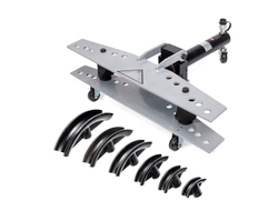 Трубогиб гидравлический ТГ-2 серия ПРОФИ с пуансонам для гибки дюймовых стальных толстостенных труб