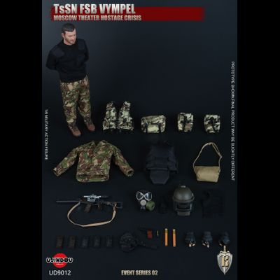 Боец спецназа "Вымпел" ЦСН ФСБ России - КОЛЛЕКЦИОННАЯ ФИГУРКА 1/6 scale TsSN FSB - Moscow Theater Hostage Crisis (UD9012) - UJINDOU