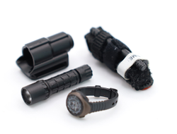 Часы, жгут, фонарик 1/6 (78093F) - DAMTOYS