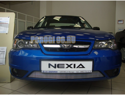 Защита радиатора Daewoo Nexia 2010- chrome