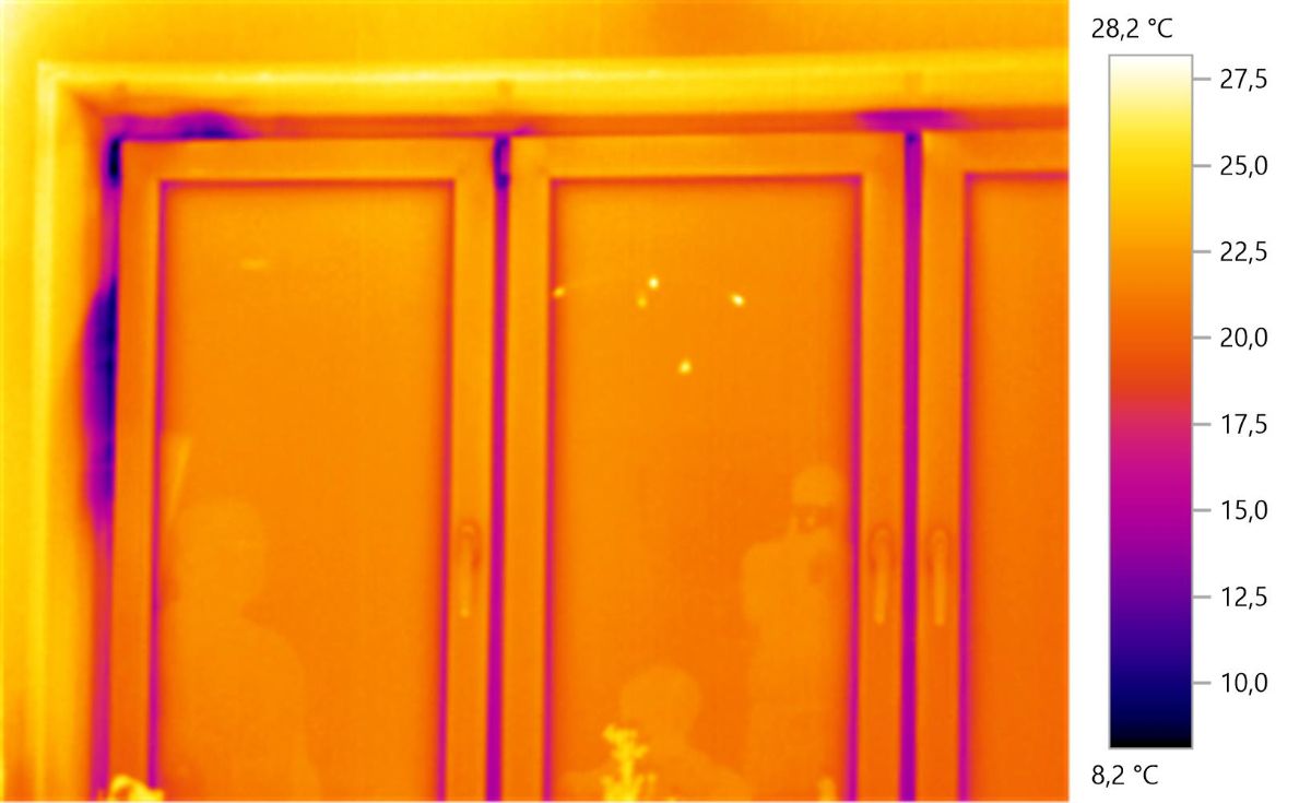 Проведение тепловизионного обследования квартиры жилого дома