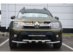Защита переднего бампера G d60/60 для Renault Duster (2015-2021)