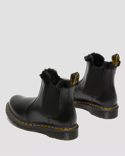 Dr Martens ботинки LEONORE 2976 черные женские зимние