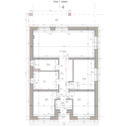 Одноэтажный дом с тремя спальнями 105м² (S86)