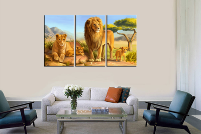 Модульная картина "Наш защитник"