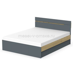 ЭВ035 Кровать Стелла-ЭВ (1600). Размер: 1640х900х2030. Спальная зона: 1600х2000.