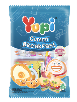 Жевательные конфеты (ЮПИ) Yupi вкусный завтрак 93гр (24)