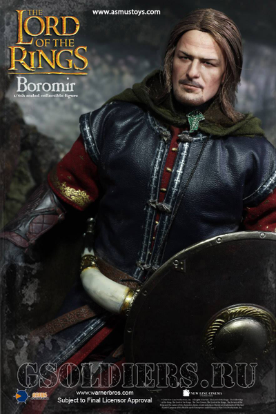 Боромир (Властелин колец) - КОЛЛЕКЦИОННАЯ ФИГУРКА 1/6 The Lord of the Rings Series: Boromir LOTR017H - Asmus Toys
