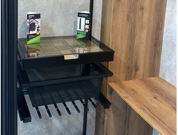 Темное дерево+ черный ARISTO