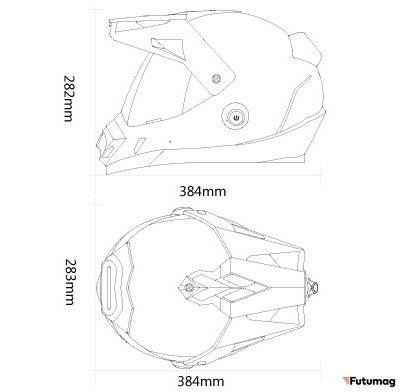 Шлем Airwheel C8 белый