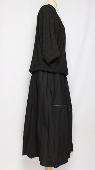 ДЖЕМПЕР  "ЛЮРЕКС ТОНКИЙ" вискоза золото, серебро, синий, черный р.48-62