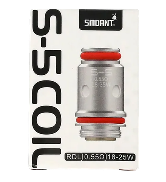 ИСПАРИТЕЛЬ SMOANT SANTI S-5 0.55 om (шт) (SMOANT SANTI/CHARON BABY PLUS)