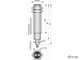 Оптический бесконтактный датчик OC12-NO/NC-PNP (Л63, с регулировкой)