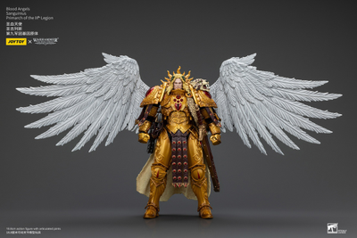 Сангвиний, Примарх Кровавых Ангелов (Warhammer Horus Heresy) - КОЛЛЕКЦИОННАЯ ФИГУРКА 1/18 Blood Angels Sanguinius Primarch of the IX Legion (JT00218) - JOYTOY