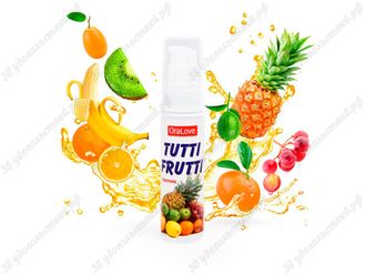 Съедобная гель-смазка Tutti-Frutti Тропик 30г