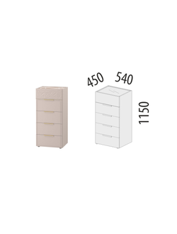 Комод Флоренция 904.19
