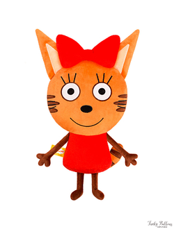 Мягкая игрушка-подушка "Три Кота" Карамелька