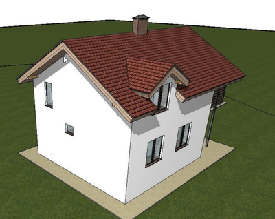 Двухэтажный дом с тремя спальнями 81м² (S54)