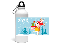 Спортивная бутылка год Кролика №2