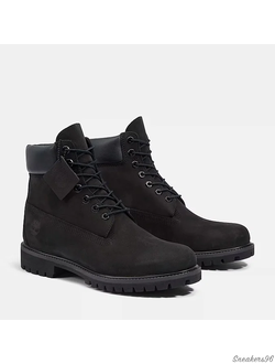 Timberland с Мехом Унисекс Черные (36-45)