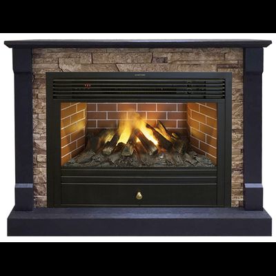 Электрокамин Моника M4 с очагом 3D Novara 26