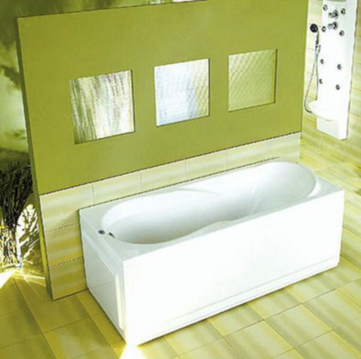 Акриловая Ванна Santek Каледония 150х75, каркас, слив-перелив