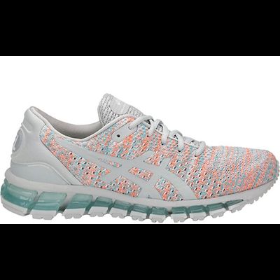 Asics Gel-Quantum 360 Серые с оранжевым