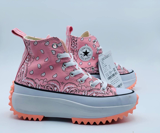 Кеды Converse All Star Run Star Hike Platform розовые