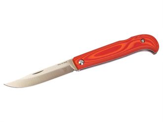 Нож складной Fin-track AUS-10 G10 red-orange