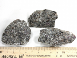 Йооперлит в ассортименте, необработанный, "дикий" образец, светится в УФ, США, Мичиган (45-60 мм, 36-40 г) №29381