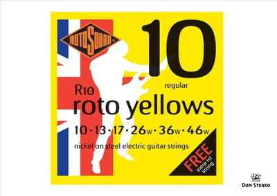 струны ROTOSOUND R10 для гитары в музыкальном магазине domstereo.ru