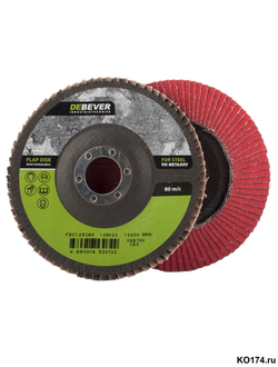 Круг лепестковый торцевой КЛТ 115х22 Cer Debever