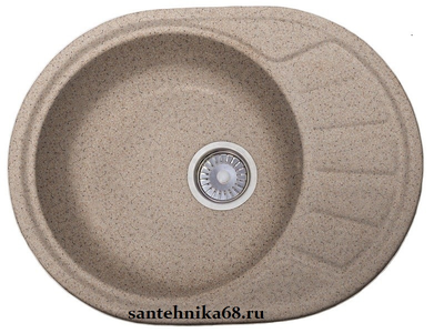 Керамическая мойка для кухни FOSTO Фосто КМ 58-45