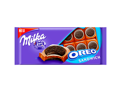 Шоколад Milka Oreo Sandwich