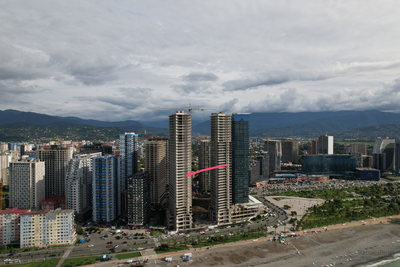 7-th Heaven Batumi, продаются апартаменты на 19-м этаже, с прямым видом на море. Башня "Восток" 2