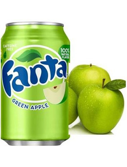 Газированный напиток Fanta Зеленое Яблоко 355мл