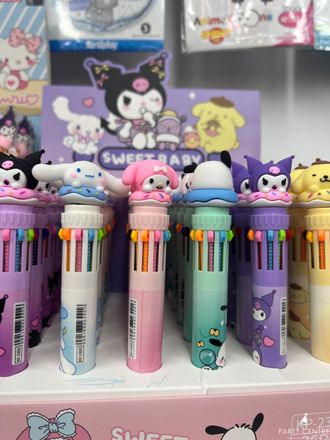 Ручка 10 цветов