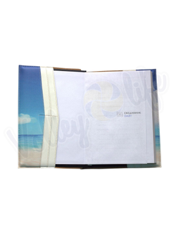 Ежедневник со сменной обложкой "Пляж"